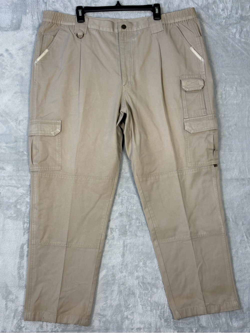 Propper Men’s Tactical Cargo Pants 44x32 Straight Leg Beige Canvas